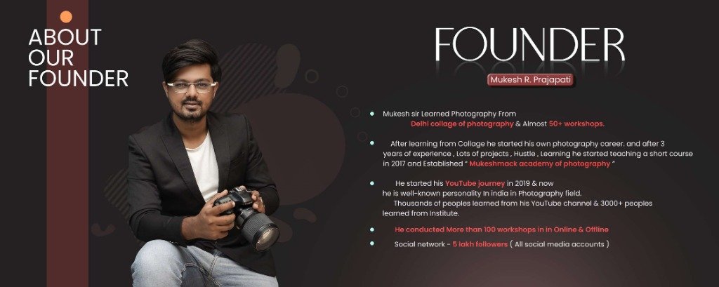 Mukesh R. Prajapati — Founder & Executive Director