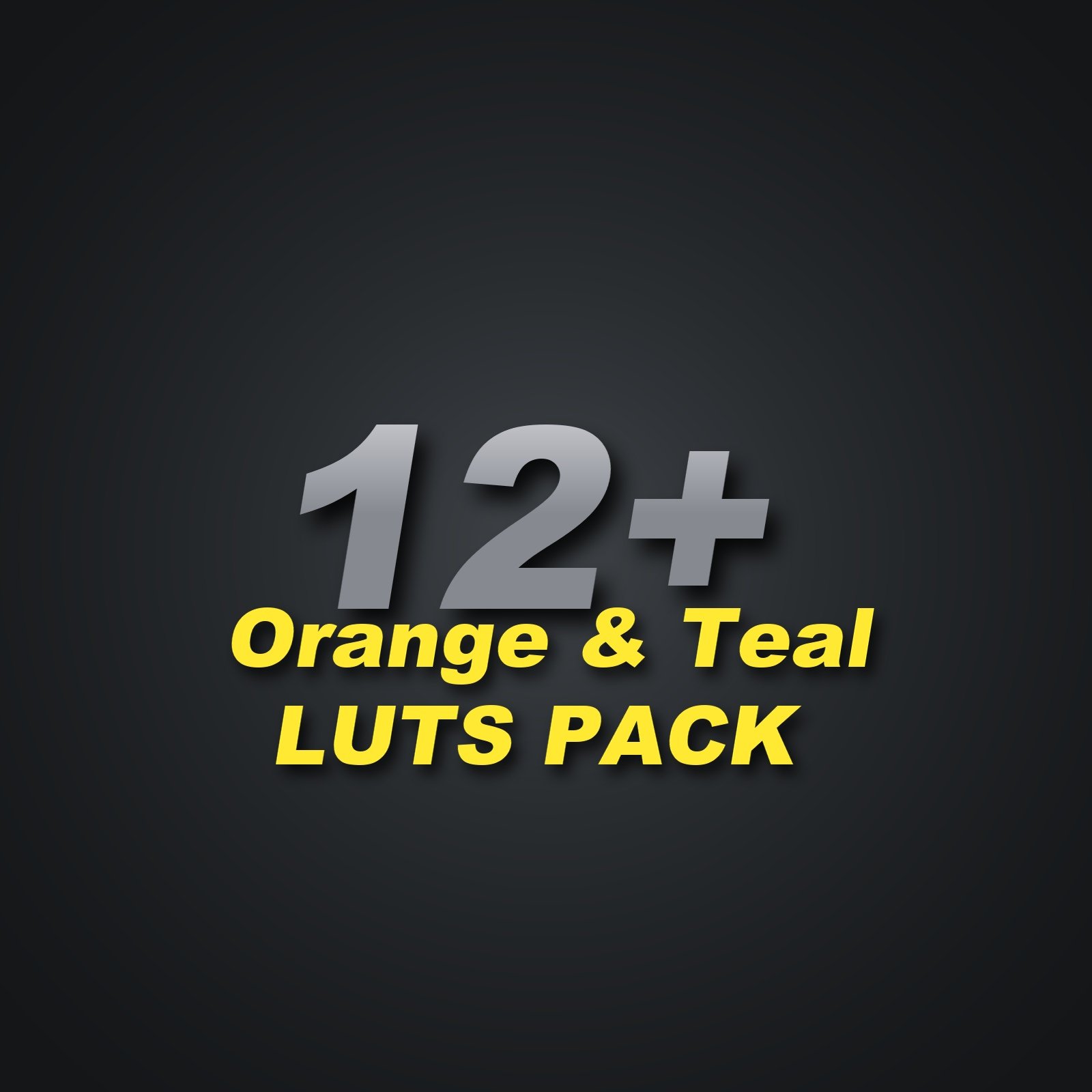 12+ Orange and Teal LUTS pack |16