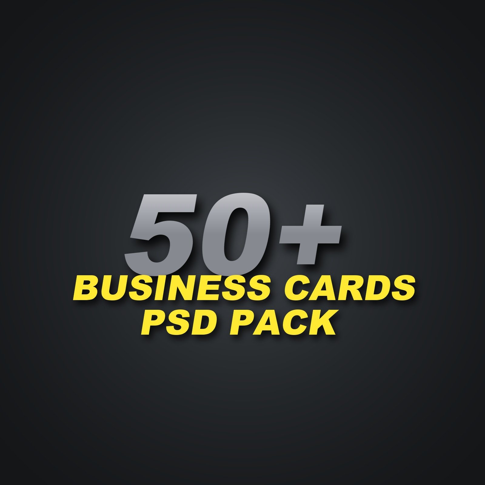 50+ Business cards PSD pack  |13