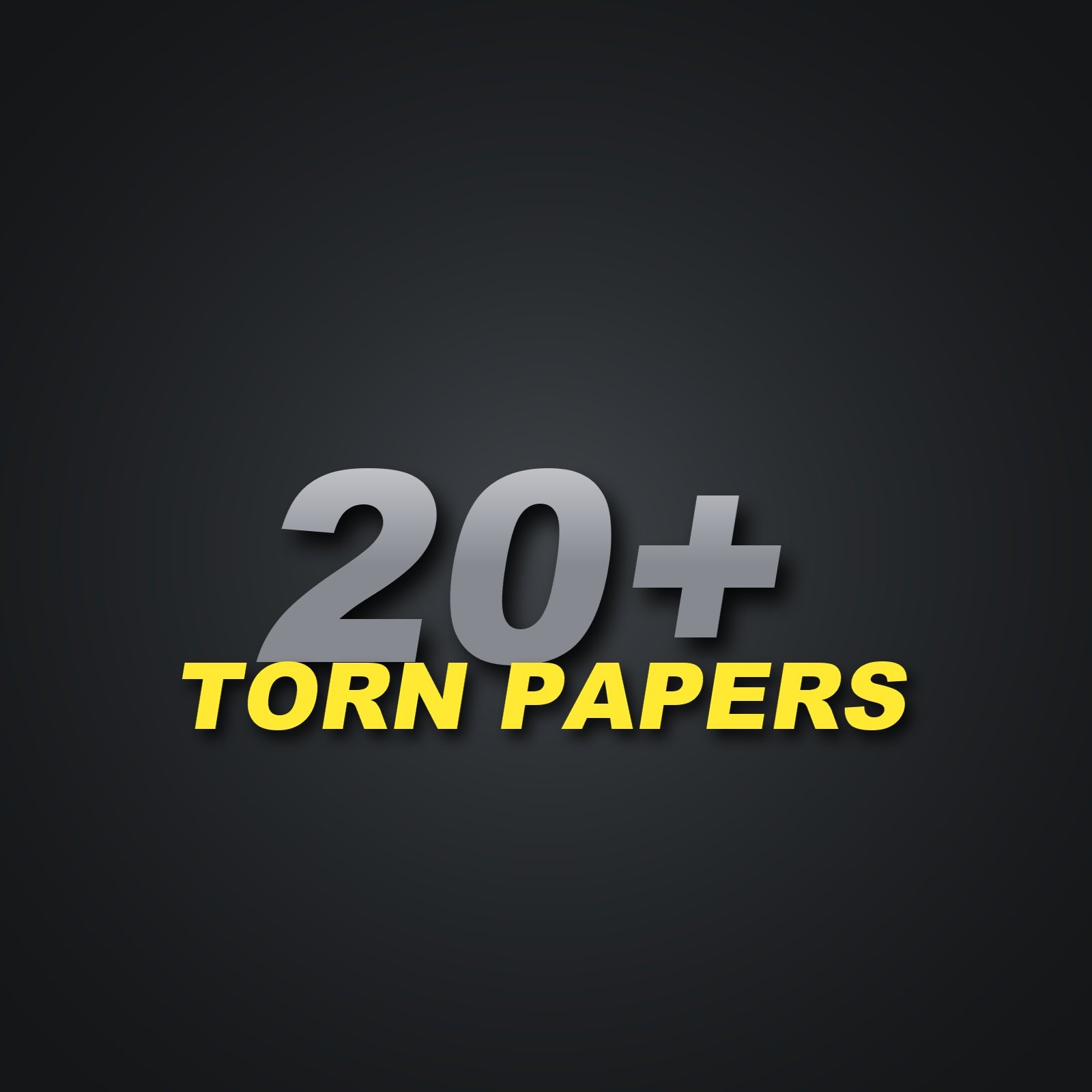20+ Torn papers pack |06